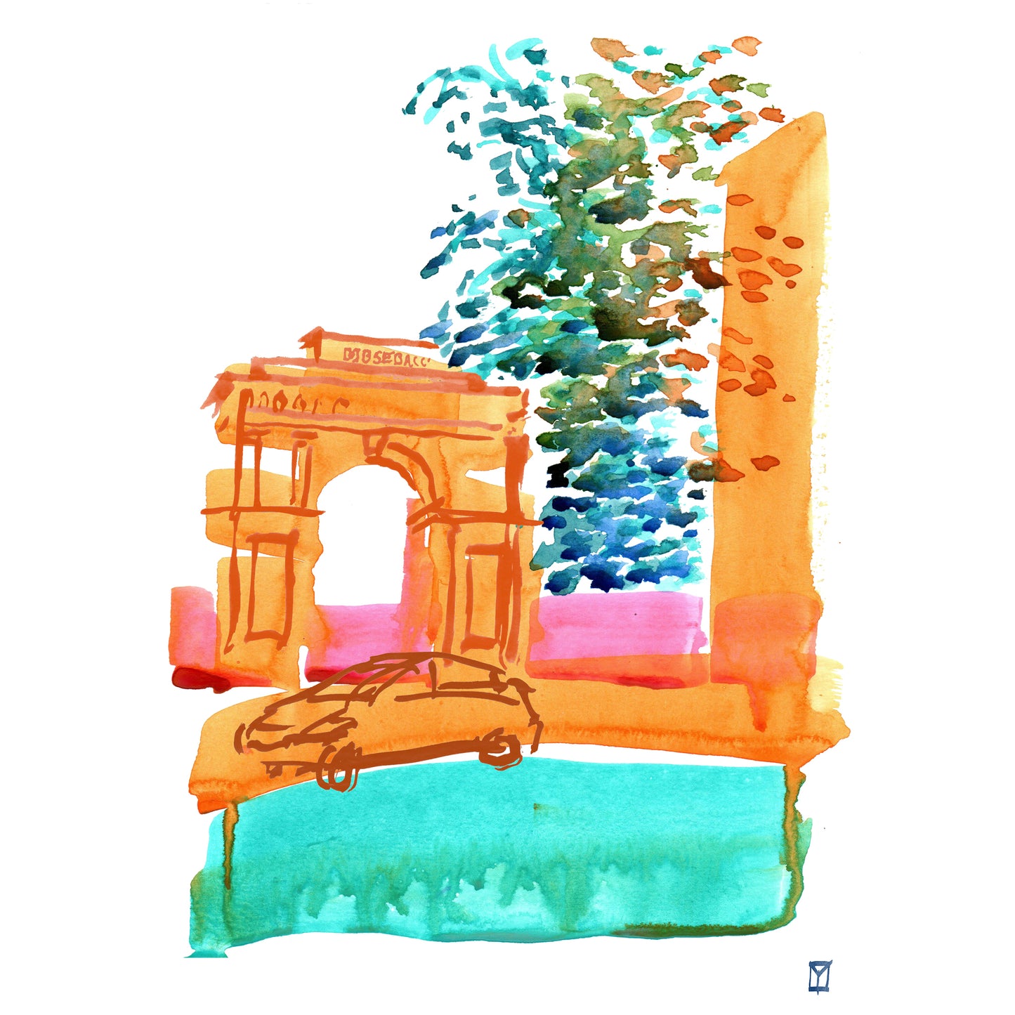 L'Arc de Triomphe (Mosebacke)