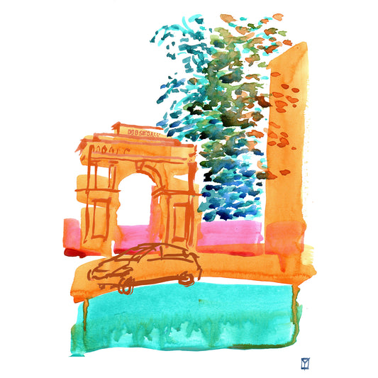 L'Arc de Triomphe (Mosebacke)
